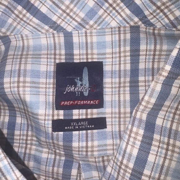 Men's Johnnie-O Performance Button Up Shirt - Prep-Formance - XXL - Oxford - Picture 1 of 8